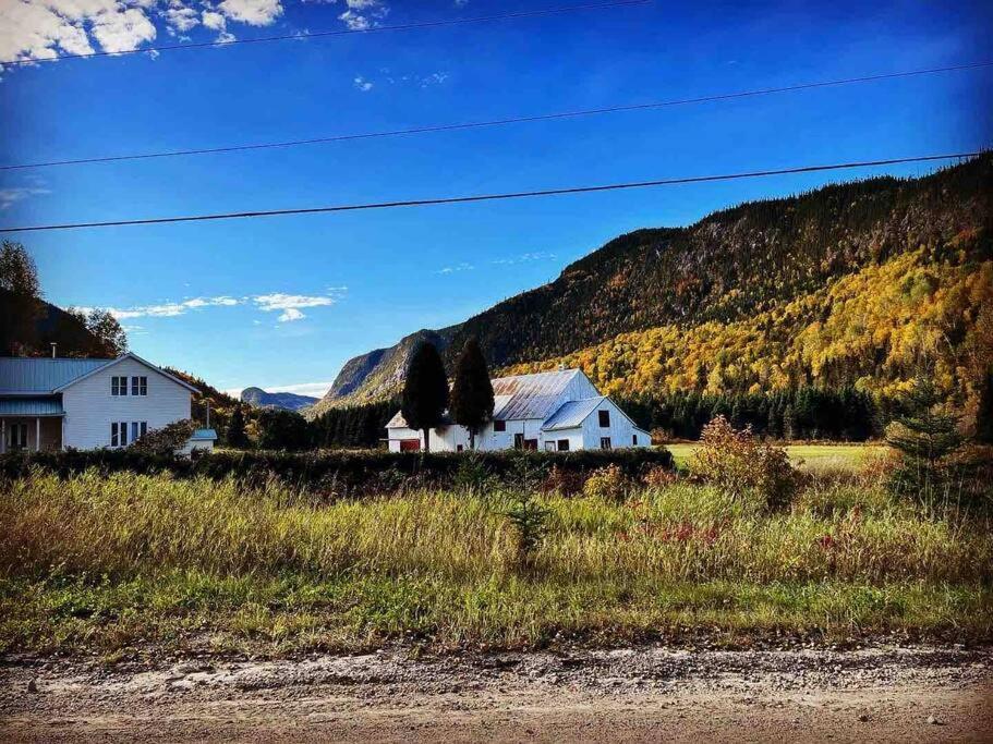 Appartement Mont Edouard, Hebergement Paisible A La Montagne LʼAnse-Saint-Jean Exterior foto