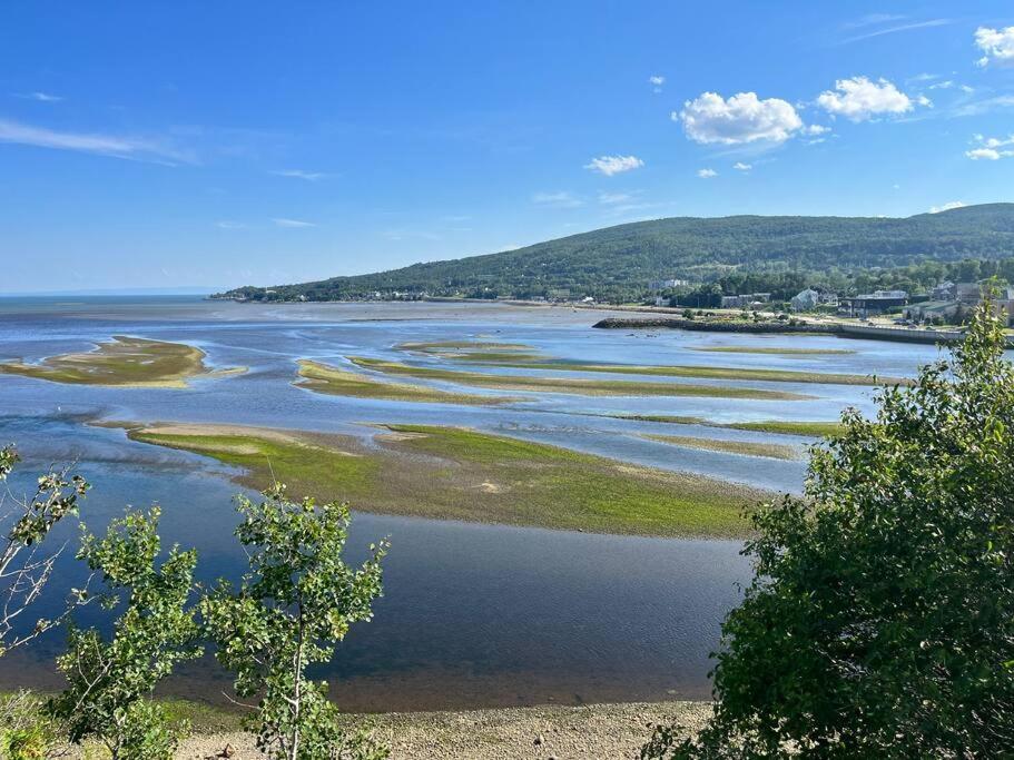 Appartement Mont Edouard, Hebergement Paisible A La Montagne LʼAnse-Saint-Jean Exterior foto