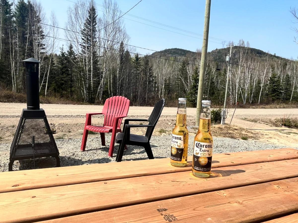 Appartement Mont Edouard, Hebergement Paisible A La Montagne LʼAnse-Saint-Jean Exterior foto